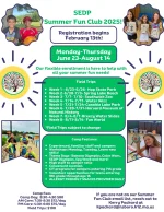 SEDP 2025 Summer Flyer