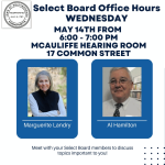 Select Board hours