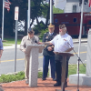 Traditional recitation of Flanders Field was made by John Minucci