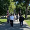 Veterans lead the Memorial Day procession