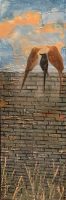 "Three Birds on a Brick Wall" by Catherine M. Weber (contributed photo)