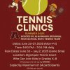 ARHS Youth Tennis Clinics flyer