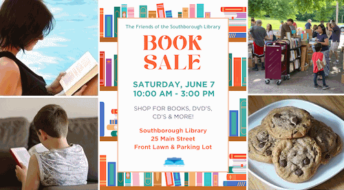 June 7, 2025 Book Sale flyer
