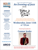 Evening of Jazz with the Trottier Big Band and Connor Jenks - 2025 flyer
