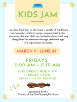 Kids Jam Flyer
