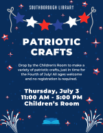 Patriotic Crafts flyer