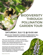 Beecology tour 10 yr flyer
