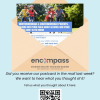 Encompass postcard survey poster