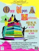 Once Upon a Mattress flyer