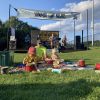 Hit the Bus playing the outdoor stage at Summer Nights 2024 from Southborough Rec Facebook post