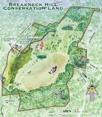 Breakneck Hill updated map with trail closure (contributed)