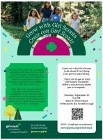 GS info session flyer
