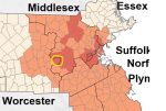Updated mosquito risk map