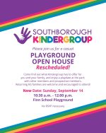 Rescheduled Playground Open House