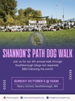 Shannon's Path walk flyer