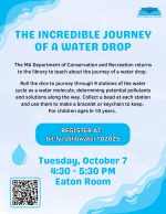 Journey of a Water Drop flyer