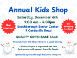 Kids Shop 2025 flyer