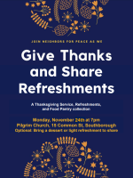 Give Thanks flyer