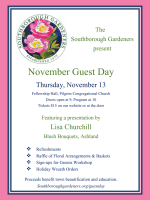 Guest Day 2025 flyer