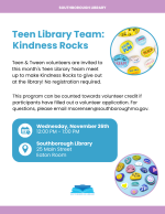 TLT Kindness Rocks flyer