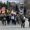 Veterans Day 2025 - Procession to All Wars Memorial (photo by Michael Melo)