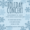 ARHS holiday concert flyer
