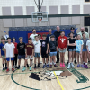 Winter Hoops with 5th-8th graders & SPD (photo posted to Facebook)