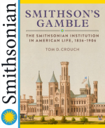 Smithsonian logo from event promo - with book cover
