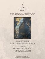 small things reception flyer