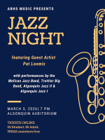 ARHS Jazz Night 2026 flyer