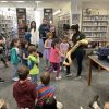 Animal Adventures visit to the Library during April Break 2023 (from Library Facebook post)