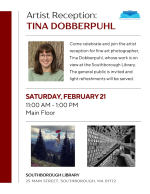 Dobberpuhl art reception flyer