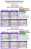 Option 5 school year start and end