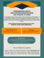 STM Info Sessions flyer