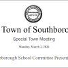 Special Town Meeting 3-2-26 School Committee presentation - slide cover