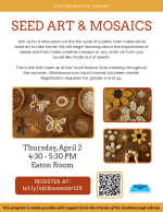 Seed Art flyer
