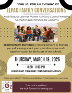 ELPAC meeting flyer (English language version)