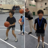 Southborough's Eva Liu won her bracket for KofC's 2026 District Free Throw Competition (contributed phot)