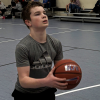 Southborough's Kian McAuliff competed at KofC's 2026 District Free Throw Competition - and narrowly missed winning his bracket. (contributed phot)