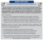 March Mental Health Spotlight from March-April 2026 SYFS newsletter