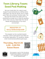 TLT Seed Pod making flyer