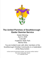 UPS Sunrise Easter Service flyer 2026