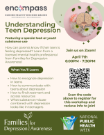Teen Depression encompass flyer