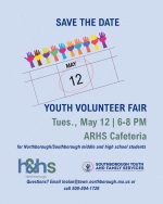 Youth Volunteer Fair 2026 flyer