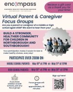 Encompass Focus Groups flyer