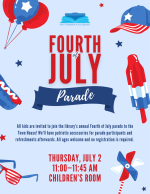 Fourth of July Parade flyer