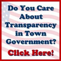 Do You Care About Transparency in Town Government?