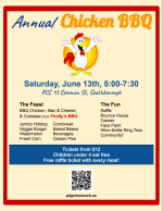 Pilgrim BBQ flyer