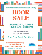 Revised Book Sale flyer