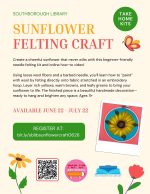 Sunflower Felting Craft